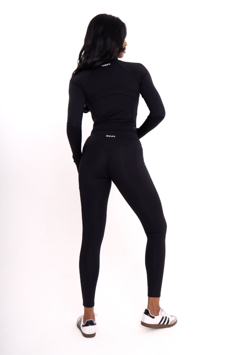 .fonv Fit leggings ブラック 7/8 High Waisted Leggings - Black - Ryderwear