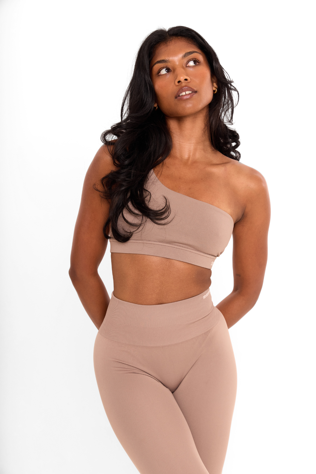 Timeless Asymmetric Bra - Taupe Gray