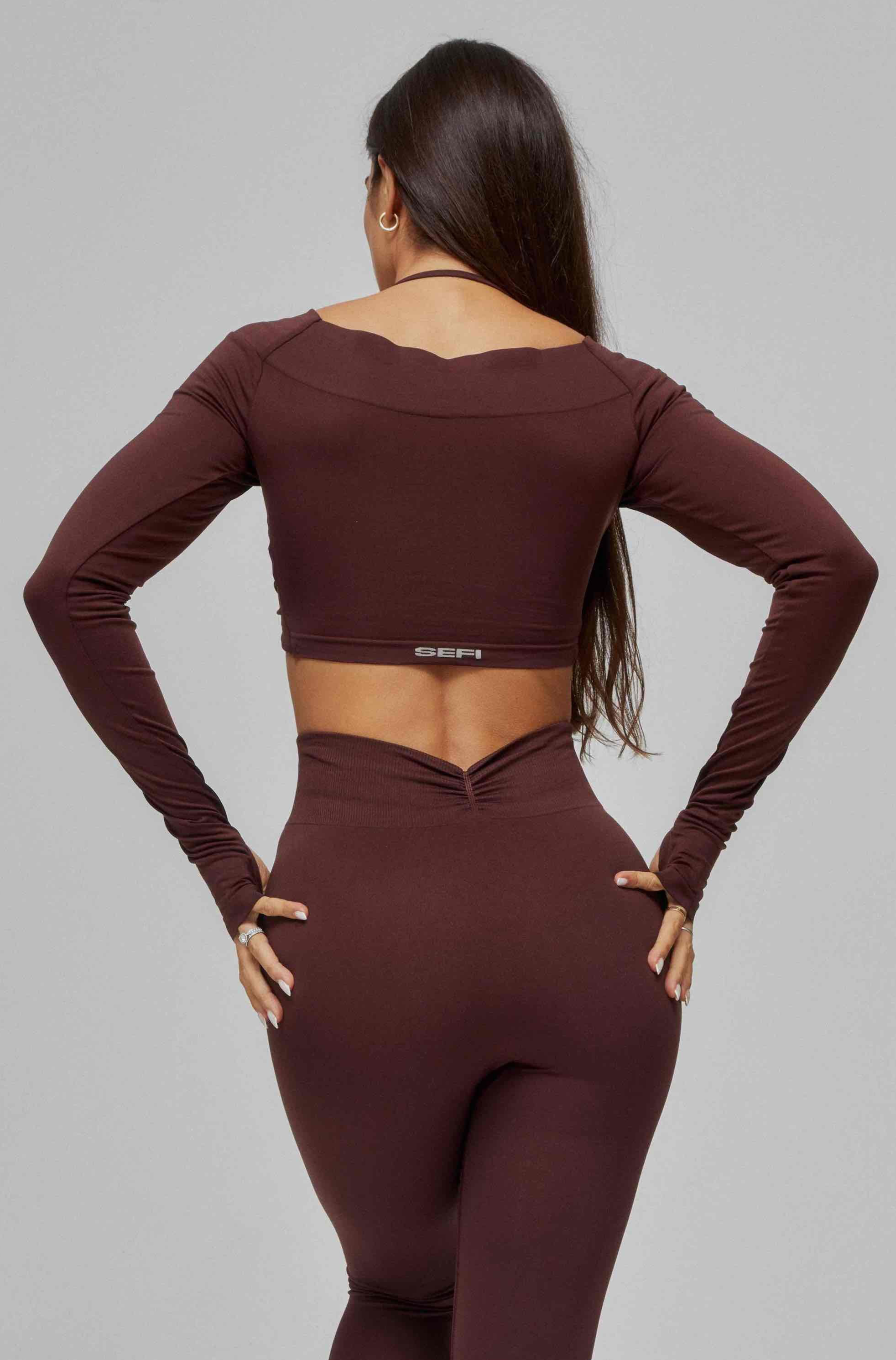SEFI | Buy Best Long Sleeve Crop Tops | Gym Tops for Women