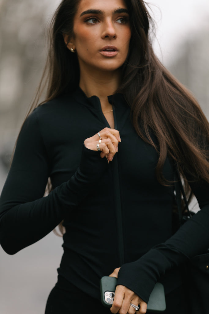 Timeless Zip Jacket - Tourmaline - SEFI