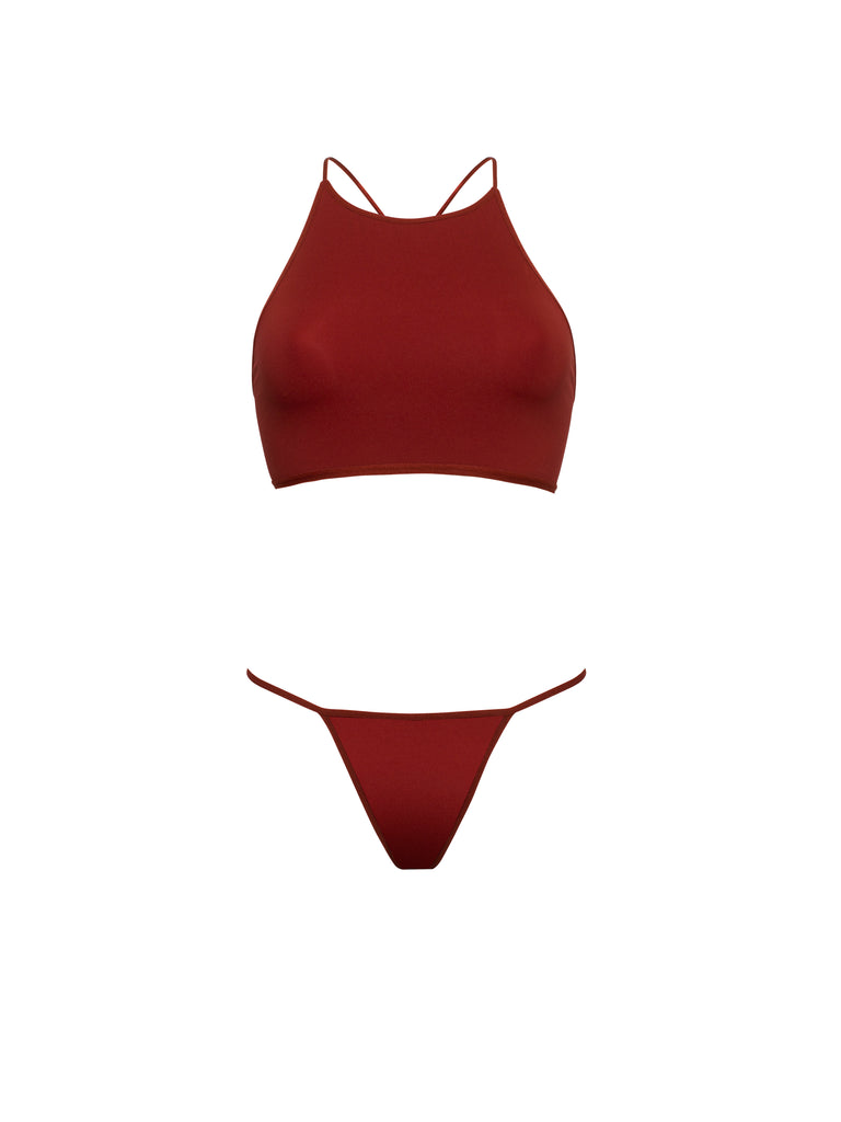 Effortless Racer Bra - Ruby - SEFI