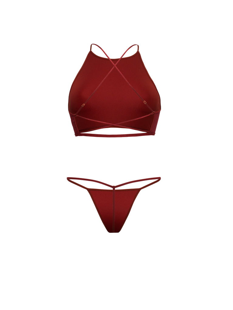 Effortless Racer Bra - Ruby - SEFI