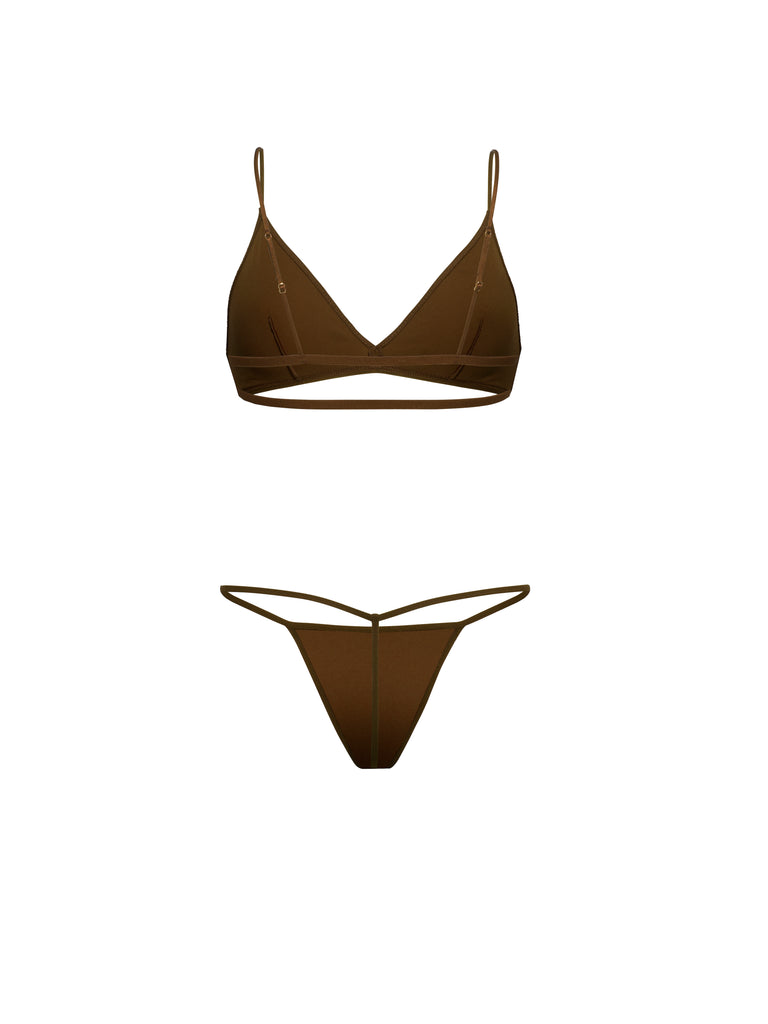 Effortless Triangle Bra - Goldstone - SEFI