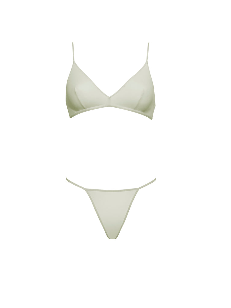 Effortless Triangle Bra - Aventurine - SEFI